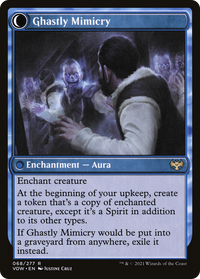 Mirrorhall Mimic (VOW-068) - Innistrad: Crimson Vow: (Double Faced Transform) Foil