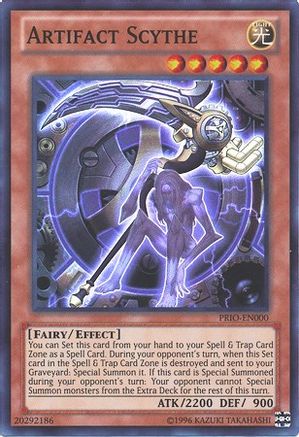 Artifact Scythe (PRIO-EN000) - Primal Origin 1st Edition