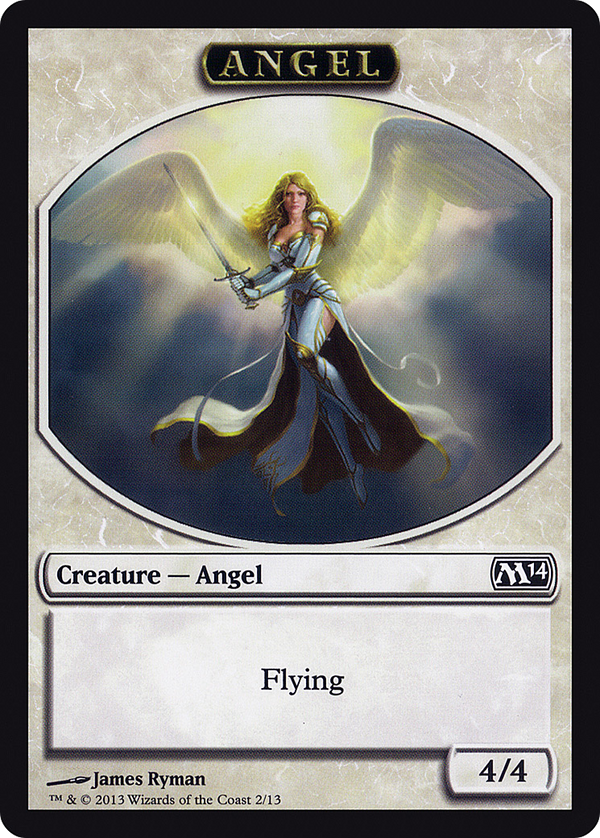 Angel Token (M14-002) - Magic 2014 Tokens