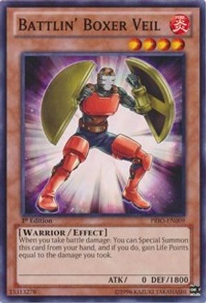 Battlin' Boxer Veil (PRIO-EN009) - Primal Origin Unlimited