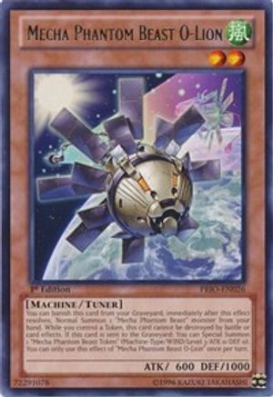 Mecha Phantom Beast O-Lion (PRIO-EN026) - Primal Origin 1st Edition