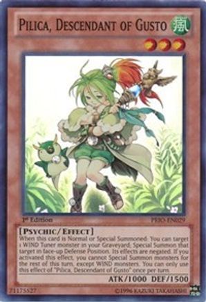 Pilica, Descendant of Gusto (PRIO-EN029) - Primal Origin 1st Edition