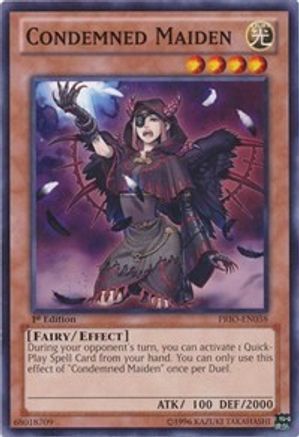 Condemned Maiden (PRIO-EN038) - Primal Origin 1st Edition