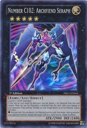 Number C102: Archfiend Seraph (PRIO-EN044) - Primal Origin Unlimited