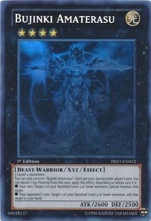 Bujinki Amaterasu (Ghost Rare) (PRIO-EN052) - Primal Origin 1st Edition