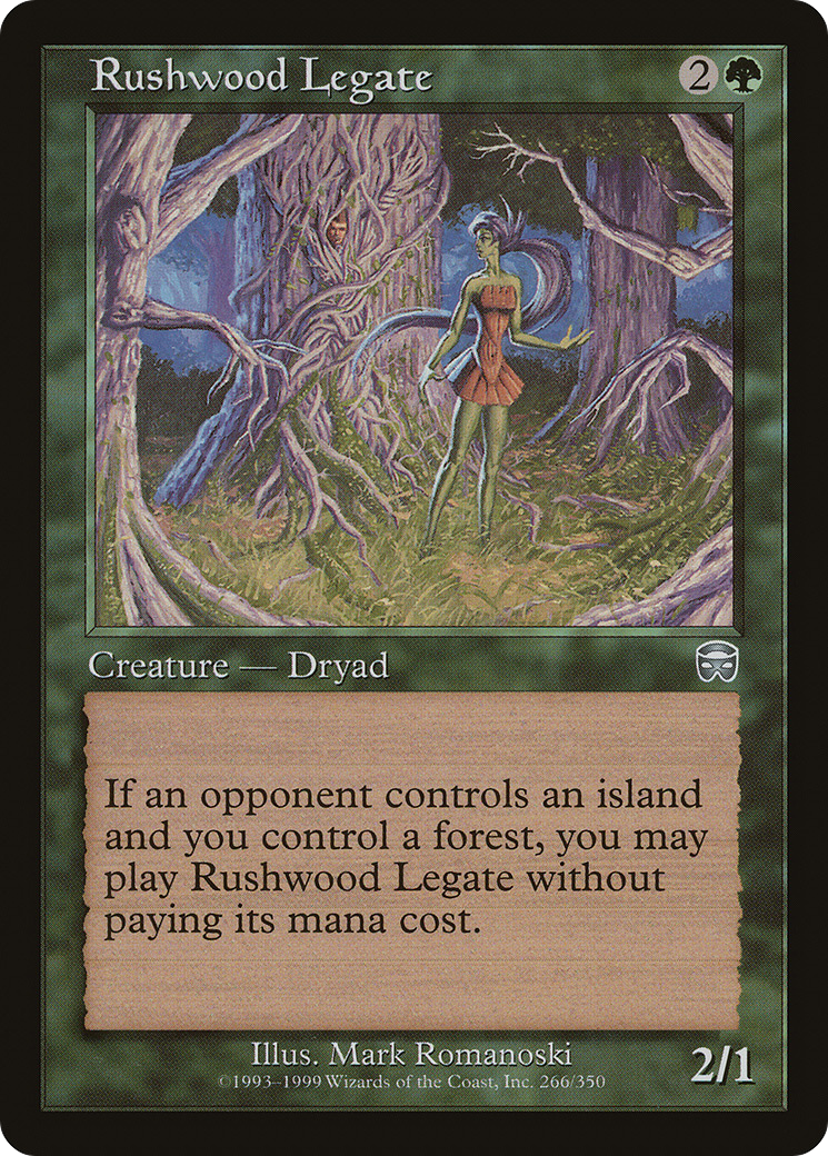 Rushwood Legate (MMQ-266) - Mercadian Masques