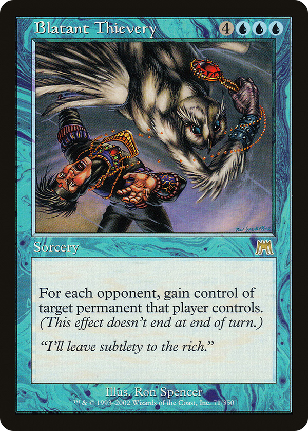 Blatant Thievery (ONS-071) - Onslaught
