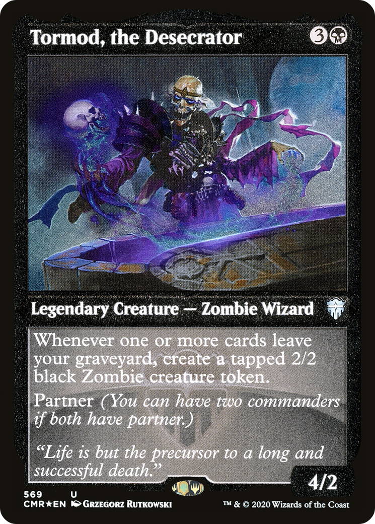 Tormod, the Desecrator (Foil Etched) (CMR-569) - Commander Legends Foil