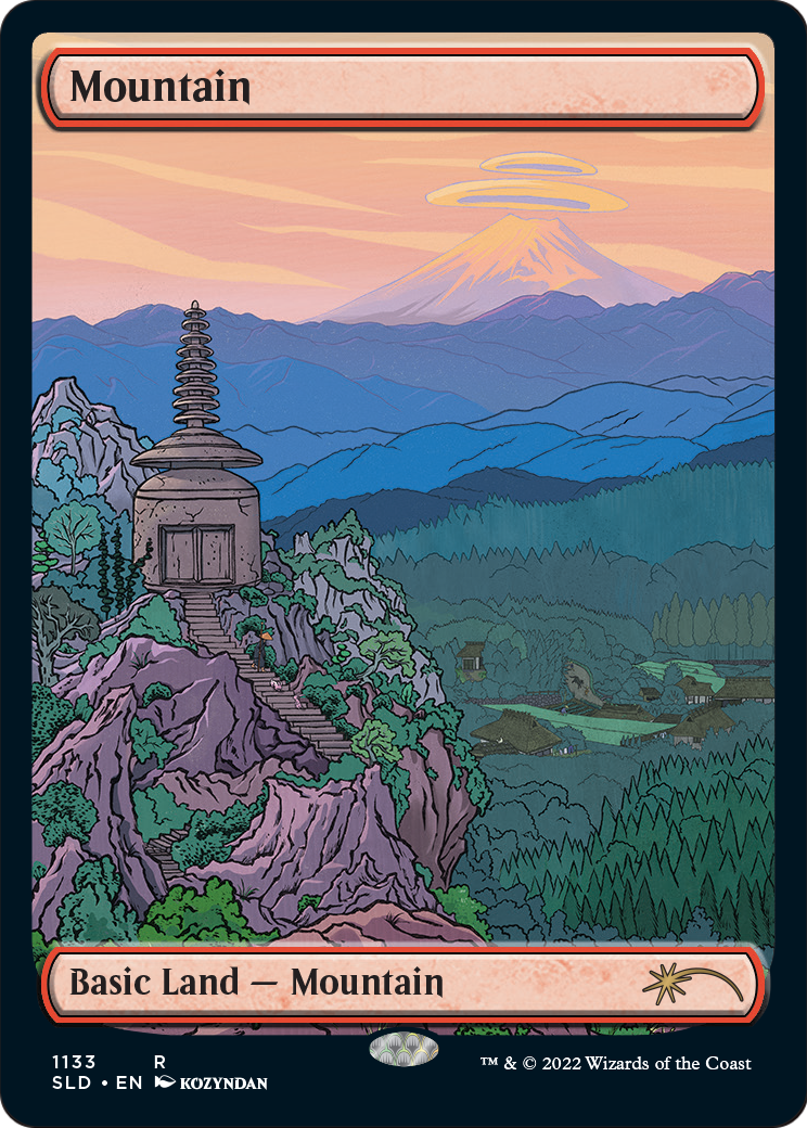 Mountain (1133) (SLD-1133) - Secret Lair Drop Foil