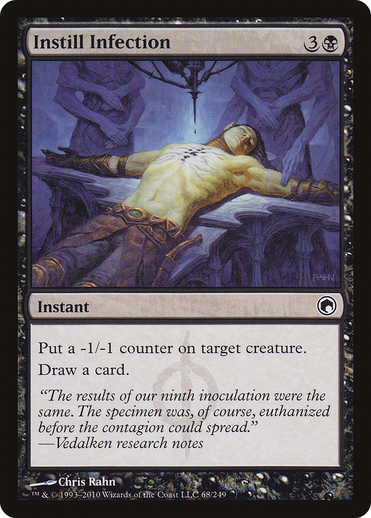 Instill Infection (SOM-068) - Scars of Mirrodin