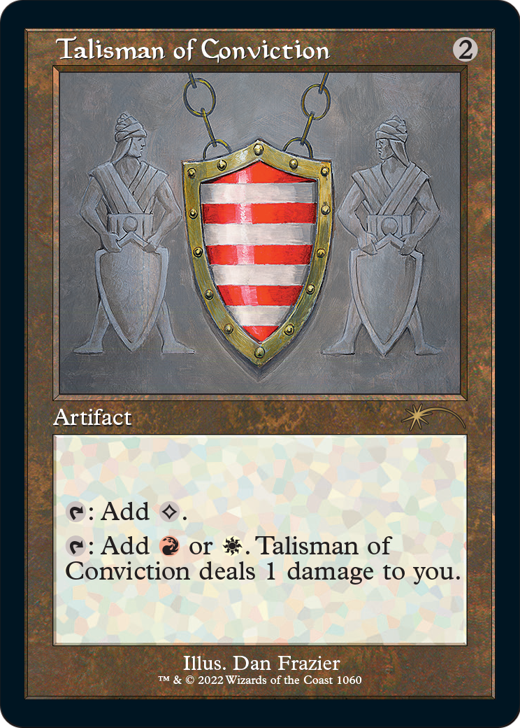 Talisman of Conviction (Retro Frame) (SLD-1060) - Secret Lair Drop