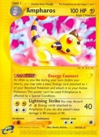 Ampharos (34)  Expedition - Rare