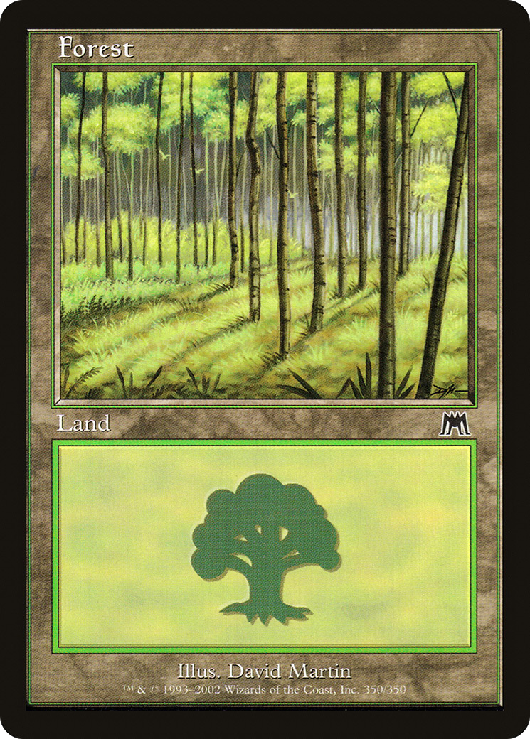 Forest (350) (ONS-350) - Onslaught Foil