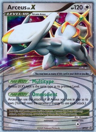 Arceus LV.X - DP53  - Holofoil Diamond and Pearl Promos - Promo