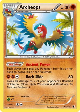 Archeops  Noble Victories - Rare