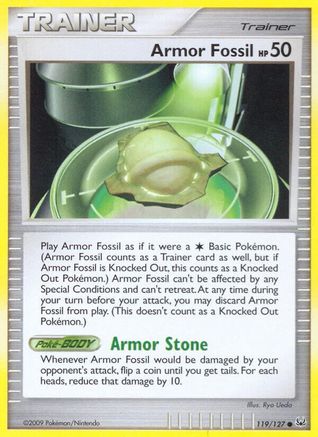 Armor Fossil  Platinum - Common
