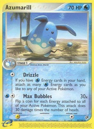 Azumarill  Sandstorm - Uncommon