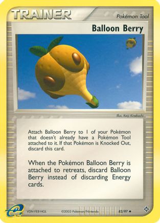 Balloon Berry  - Reverse Holofoil Dragon - Uncommon