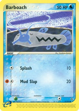 Barboach  - Reverse Holofoil Dragon - Common