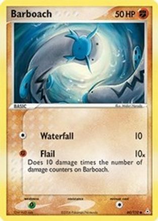Barboach 060  - Reverse Holofoil Holon Phantoms - Common