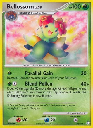Bellossom  - Reverse Holofoil Legends Awakened - Rare
