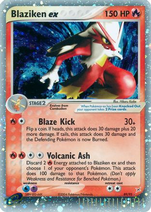 Blaziken ex  - Holofoil Team Magma vs Team Aqua - Ultra Rare