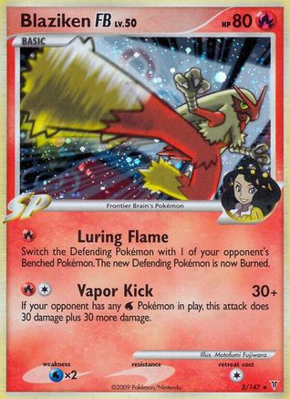 Blaziken FB  - Reverse Holofoil Supreme Victors - Holo Rare