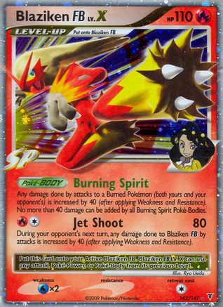 Blaziken FB Lv.X  - Holofoil Supreme Victors - Ultra Rare