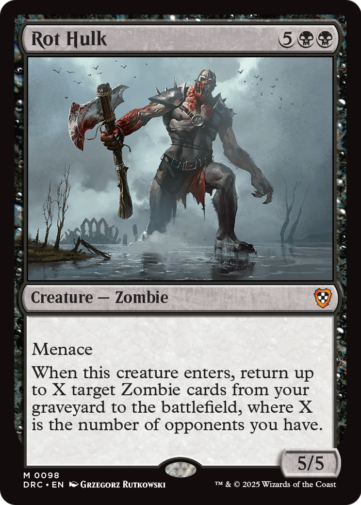 Rot Hulk (DRC-098) - Commander: Aetherdrift