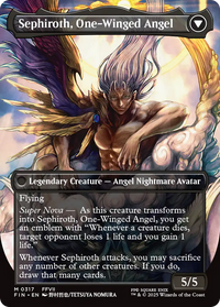 Sephiroth, Fabled SOLDIER (0317) (Borderless) (FIN-317) - FINAL FANTASY Foil