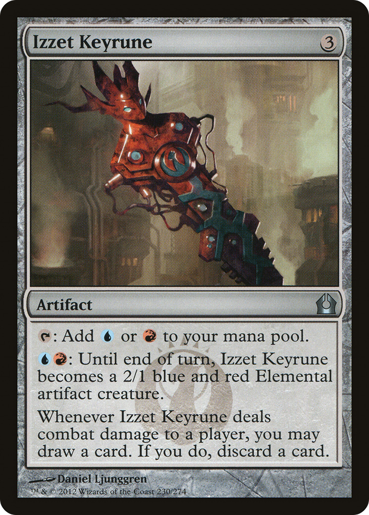 Izzet Keyrune (RTR-230) - Return to Ravnica Foil
