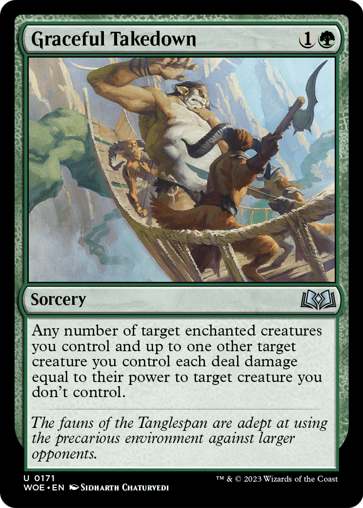 Graceful Takedown (WOE-171) - Wilds of Eldraine