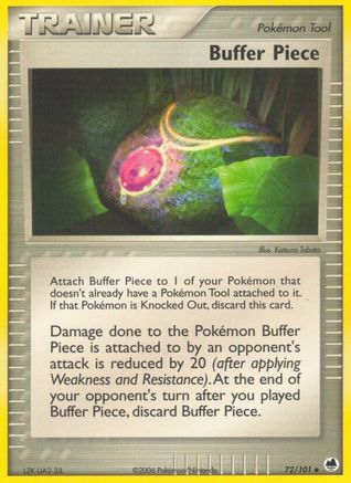 Buffer Piece/101  - Reverse Holofoil Dragon Frontiers - Uncommon
