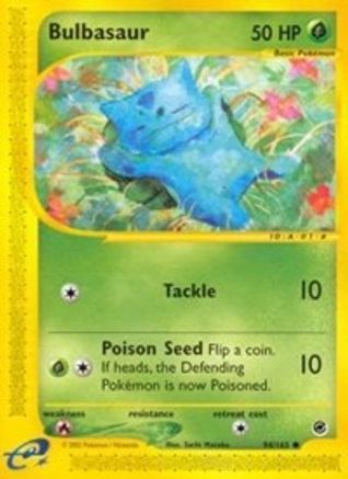 Bulbasaur (94) (94) 094  - Reverse Holofoil Expedition - Common