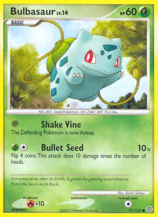 Bulbasaur 077  Secret Wonders - Common