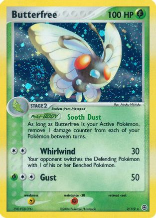 Butterfree  - Holofoil FireRed & LeafGreen - Holo Rare