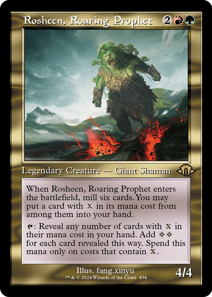 Rosheen, Roaring Prophet (Retro Frame) (MH3-434) - Modern Horizons 3
