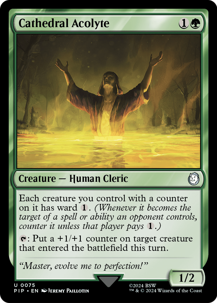 Cathedral Acolyte (PIP-075) - Fallout