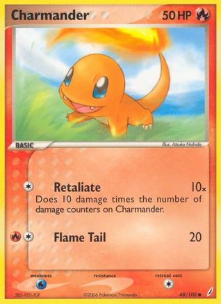 Charmander 048  Crystal Guardians - Common