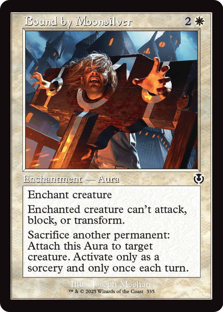 Bound by Moonsilver (Retro Frame) (INR-335) - Innistrad Remastered Foil