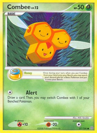Combee  - Reverse Holofoil Stormfront - Common