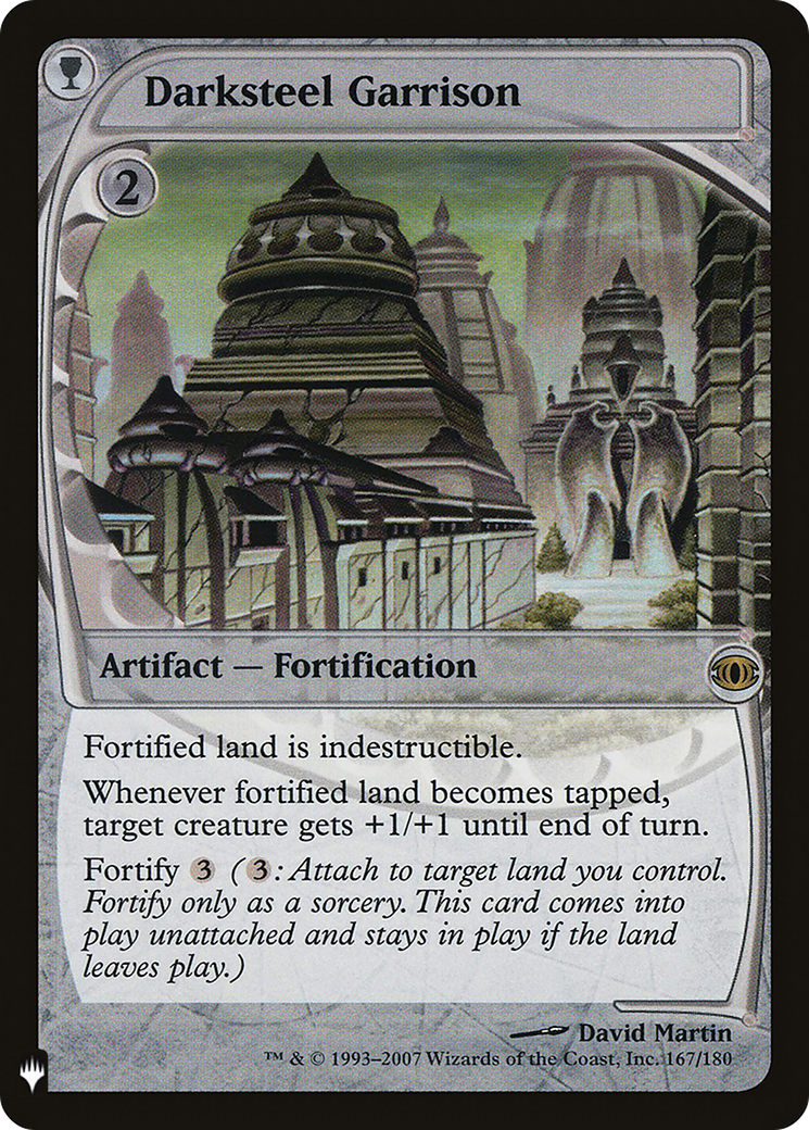 Darksteel Garrison (LIST-167/180) - The List