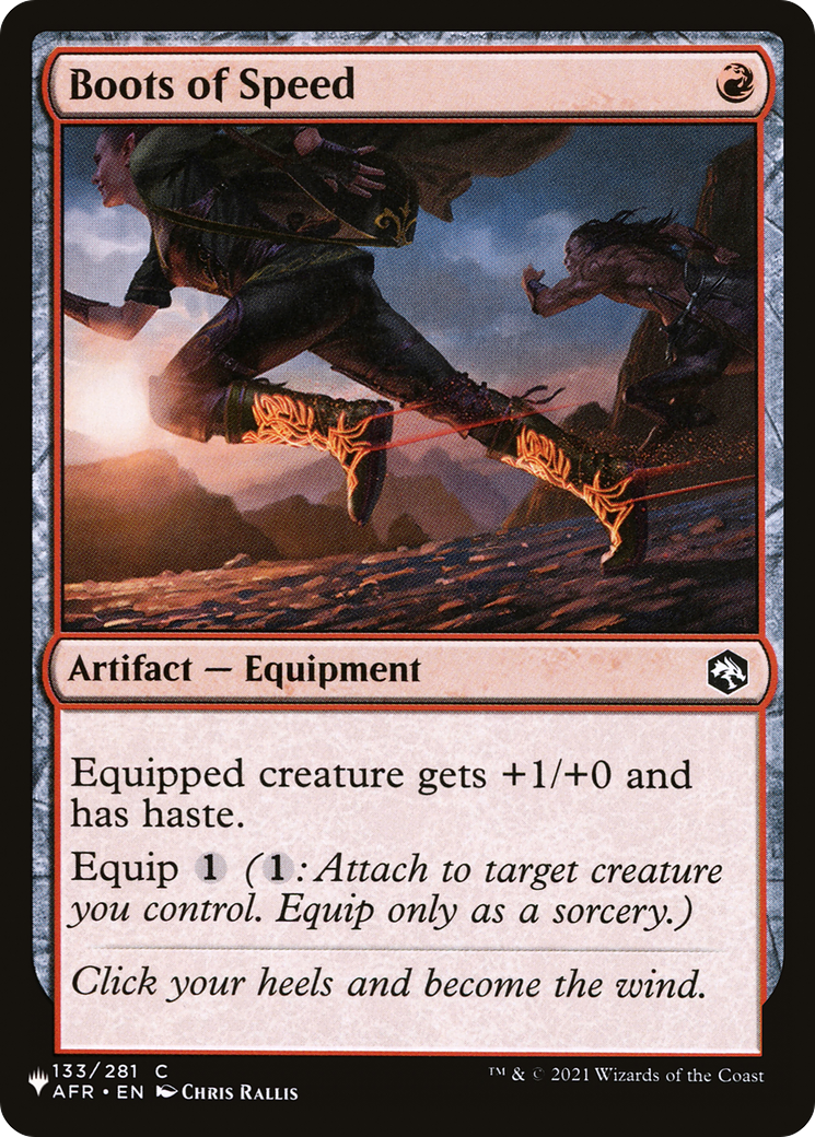 Boots of Speed (LIST-133/281) - The List
