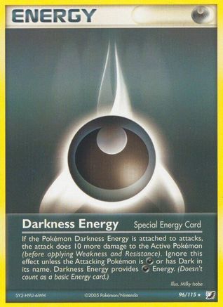 Darkness Energy (Special)  Unseen Forces - Rare