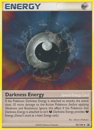 Darkness Energy/100  - Reverse Holofoil Majestic Dawn - Uncommon