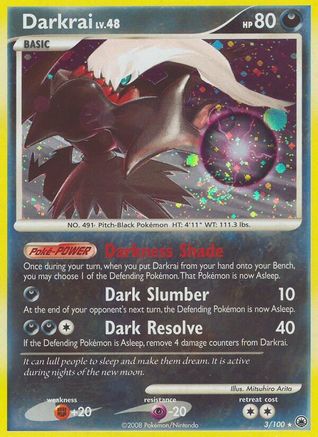 Darkrai  - Holofoil Majestic Dawn - Holo Rare