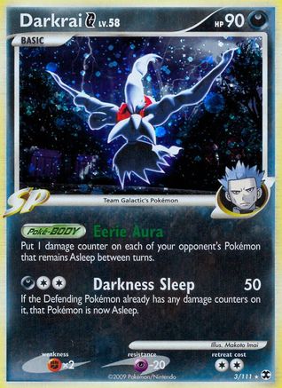 Darkrai G  - Holofoil Rising Rivals - Holo Rare