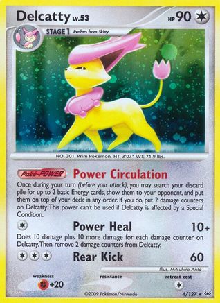 Delcatty  - Reverse Holofoil Platinum - Holo Rare