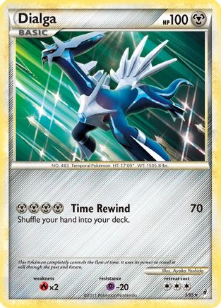 Dialga  - Reverse Holofoil Call of Legends - Holo Rare