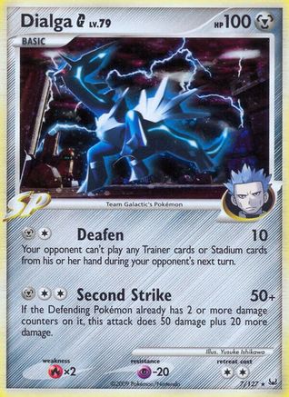 Dialga G  - Reverse Holofoil Platinum - Holo Rare